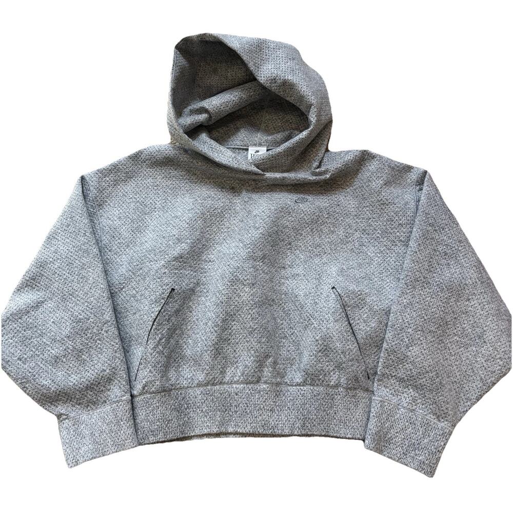 Nike Forward Hoodie Tech Pack Therma-FIT Gray DR0402-077 Women's Medium